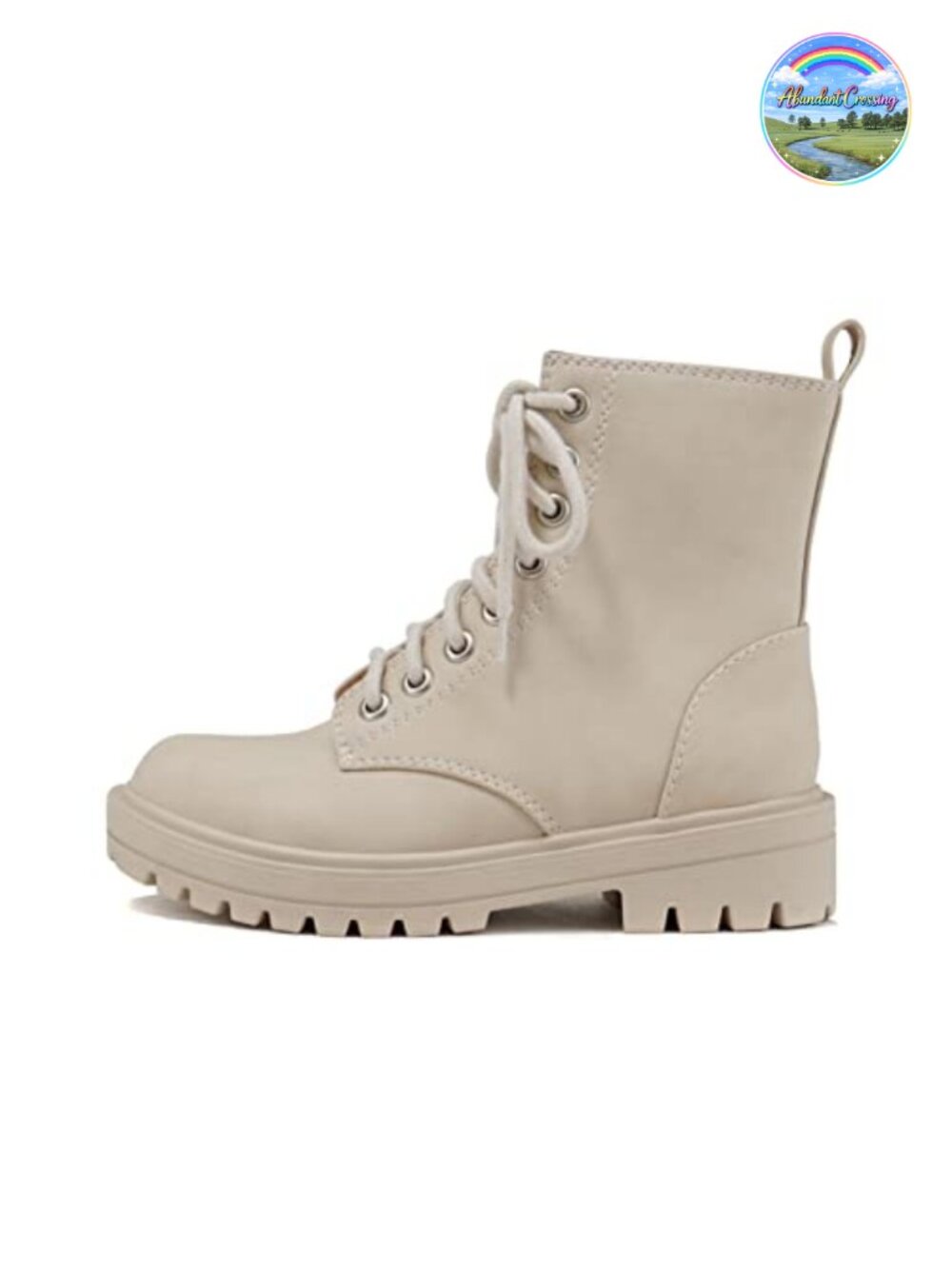 Lug Sole Combat Ankle Bootie Lace Up Side Zipper Block Heel